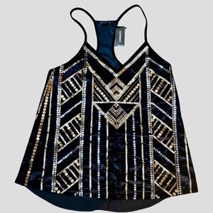 Express Women’s velvet tank top